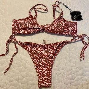 Zaful Dotted Bikini Set
